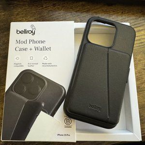 Bellroy Mod Phone Case + Wallet for iPhone 15 Pro - Black